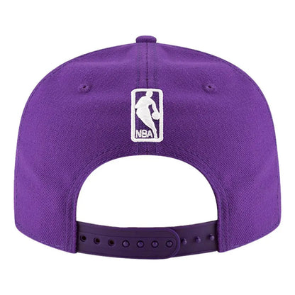 Gorra Cachucha New Era De  Los Angeles Lakers Nba Prpl Lila (correa Ajustable) Lisa