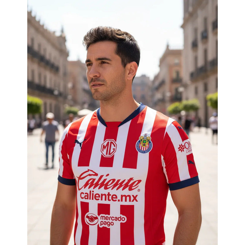 Jersey Playera Puma De Chivas Version Jugador Promo 24-25