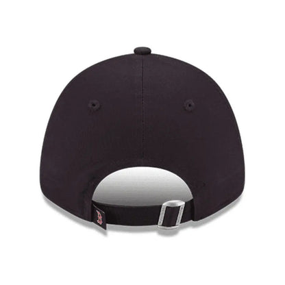 Gorra Cachucha New Era De Boston Red Sox Medias Rojas Azul Marino Unitalla (correa Ajustable)
