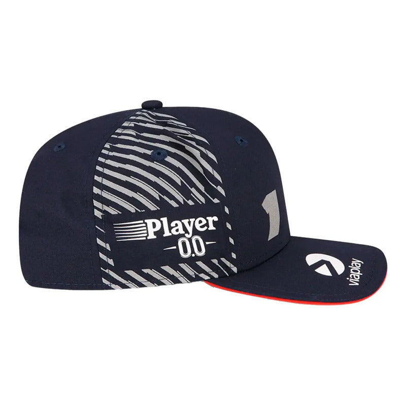 Gorra Cachucha  Red Bull Max Verstappen Las Vegas Formula 1 Azul Oscuro Small-medium (correa Ajustable)