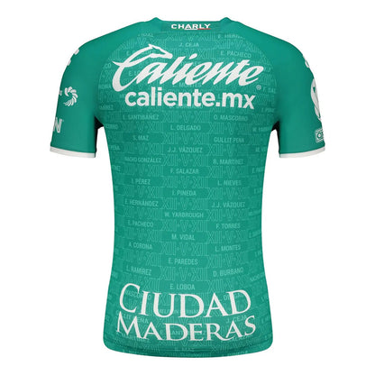 Jersey Playera Charly Del Leon De Local Verde  Plyrs Verde Mediana