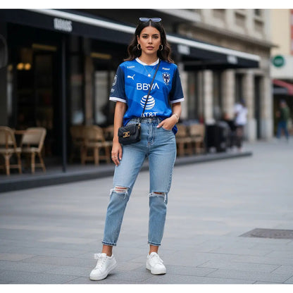 Jersey Puma De Rayados De Monterrey Para Dama Mujer Stwb
