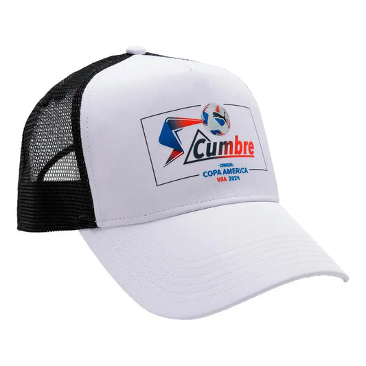 Gorra Cachucha Puma De La Copa America Blanco Unitalla (correa Ajustable)