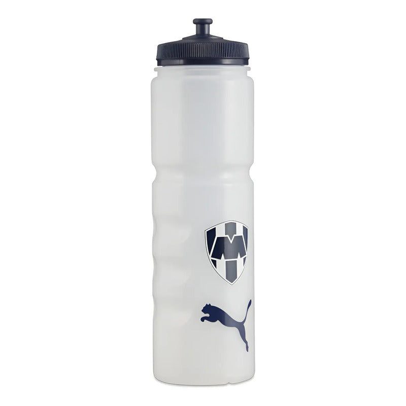 Botella Para Agua Puma 750ml Rayados Monterrey Blanco/azul Blanco/negro