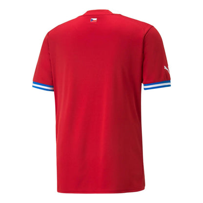Jersey Playera Puma De Republica Checa Rojo Lisa Grande