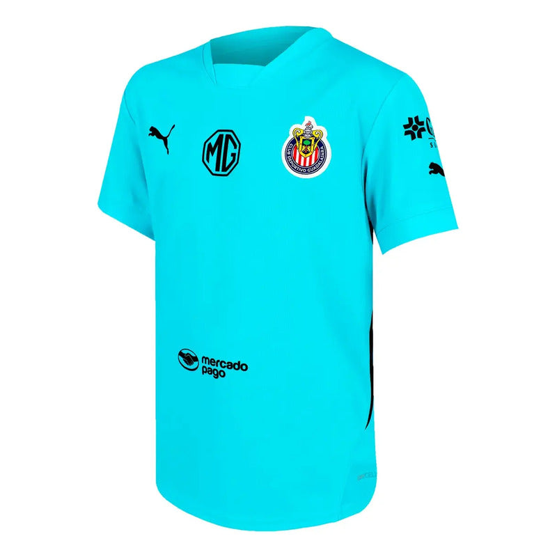 Jersey Playera Puma De Chivas De Portero Para Niños Unisex