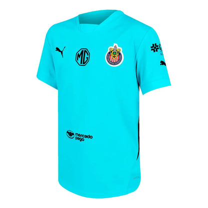 Jersey Playera Puma De Chivas De Portero Para Niños Unisex