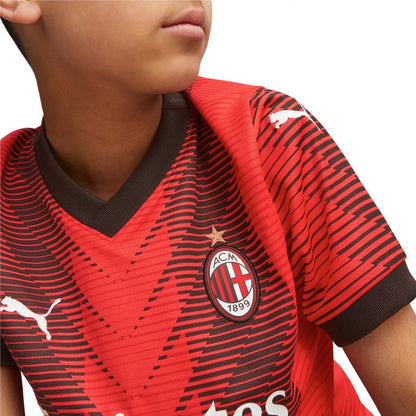 Jersey Playera Puma Del Milan Para Niños