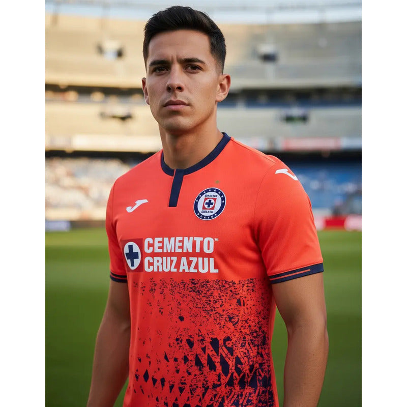 Jersey Playera Joma Cruz Azul Visita Blanca Maquina