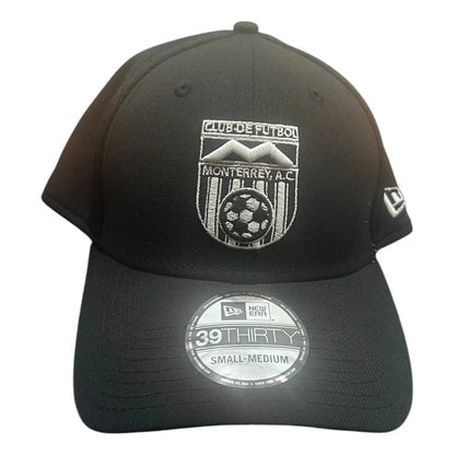Gorra Cachucha Cerrada New Era De Rayados De Monterrey Retro Negro Small-medium