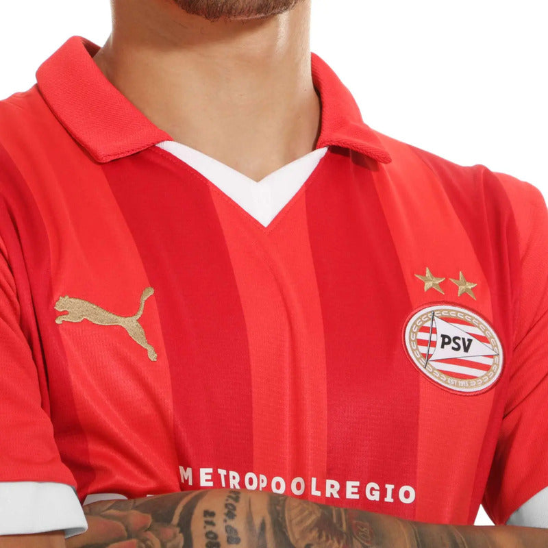 Jersey Playera Puma De Local Del Psv Eindhoven De Holanda