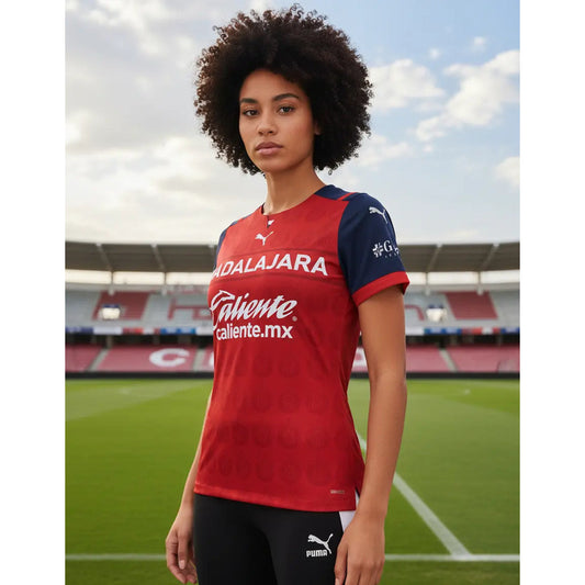 Jersey Playera Puma De Chivas Del Guadalajara De Dama Mujer