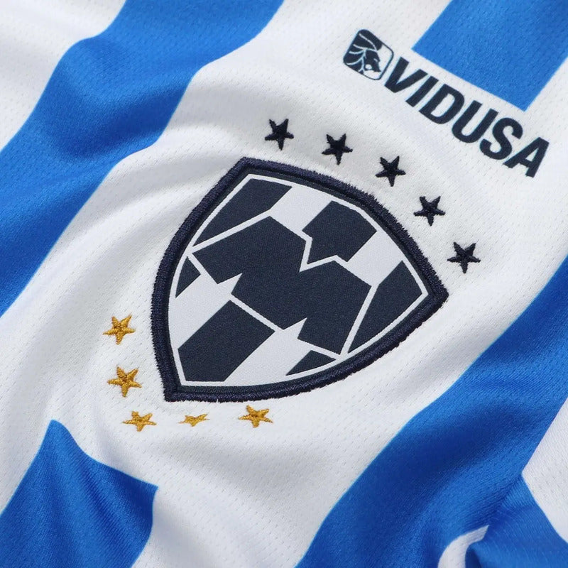 Jersey Playera Rayados De Monterrey Para Niños De Local 2025