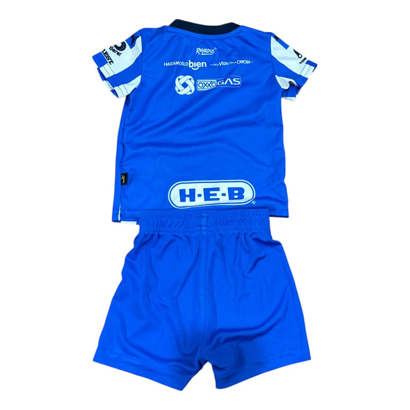 Kit Conjunto Jersey  Puma De Rayados De Monterrey  Niños