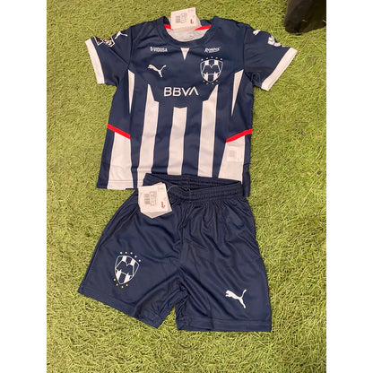 Kit Conjunto Puma De Rayados De Monterrey Para Niños