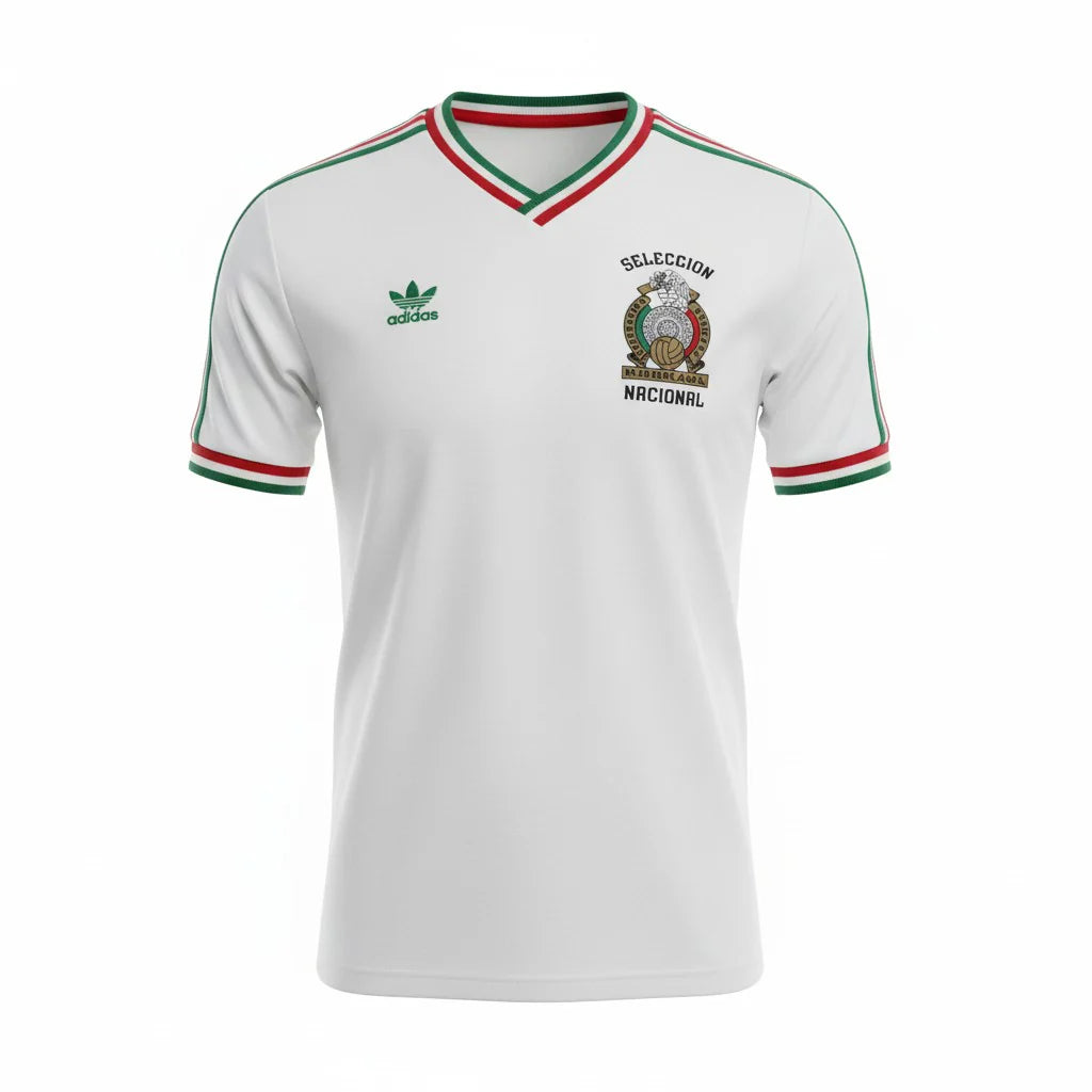 Jersey Playera Adidas Retro de 1985 de la selección de México