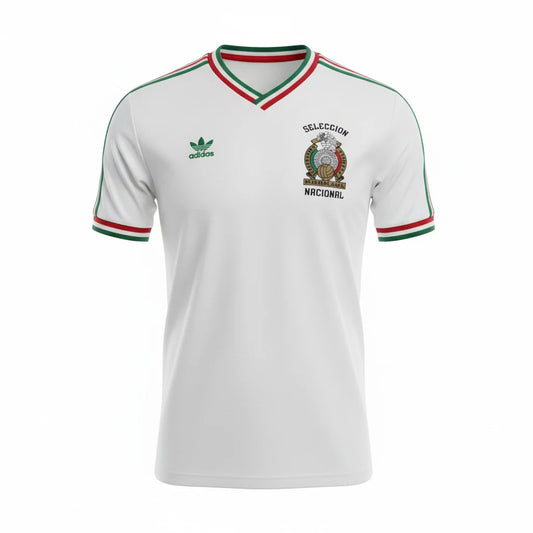 Jersey Playera Adidas Retro de 1985 de la selección de México