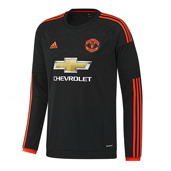 Jersey Playera Adidas del Mánchester United de Manga Larga