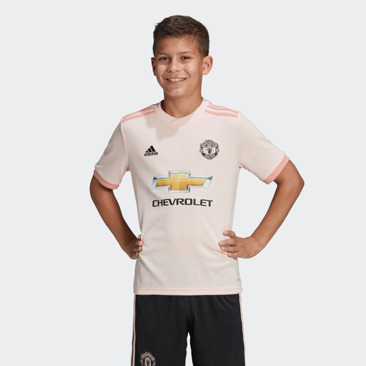 Jersey Playera Adidas del Mánchester United para Niños de Visitante