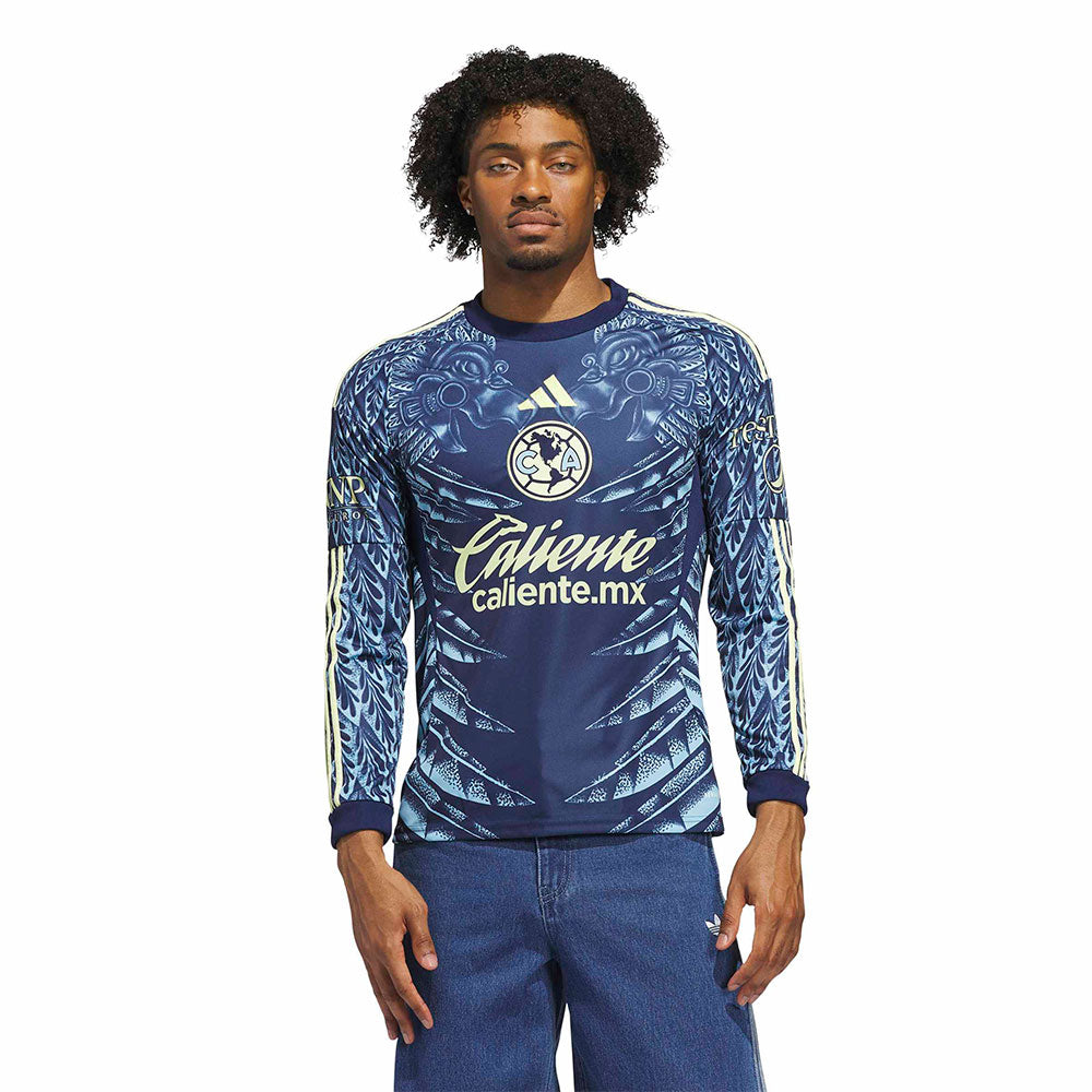 Jersey América Visitante Manga Larga 2026 – Adidas