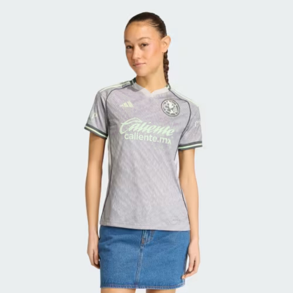 Jersey Adidas de las Aguilas del America Para Mujer de Visitante