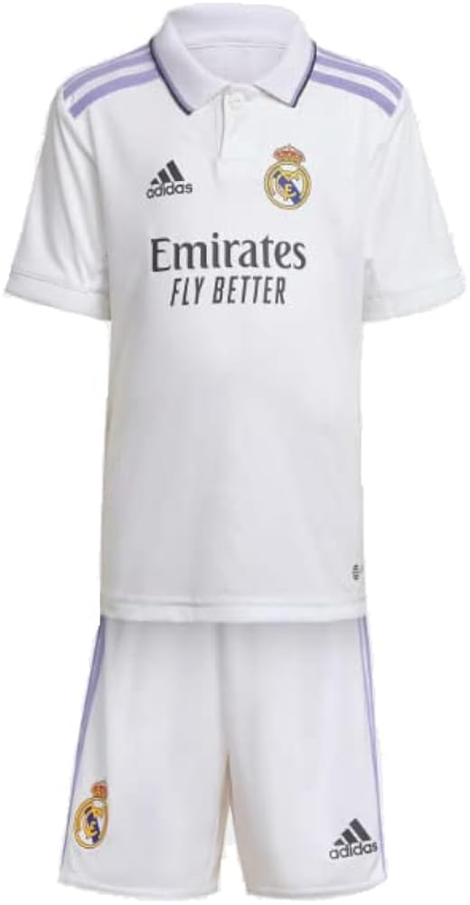 Conjunto Kit adidas Real Madrid Home Mini Kit Set 22/23 para niños