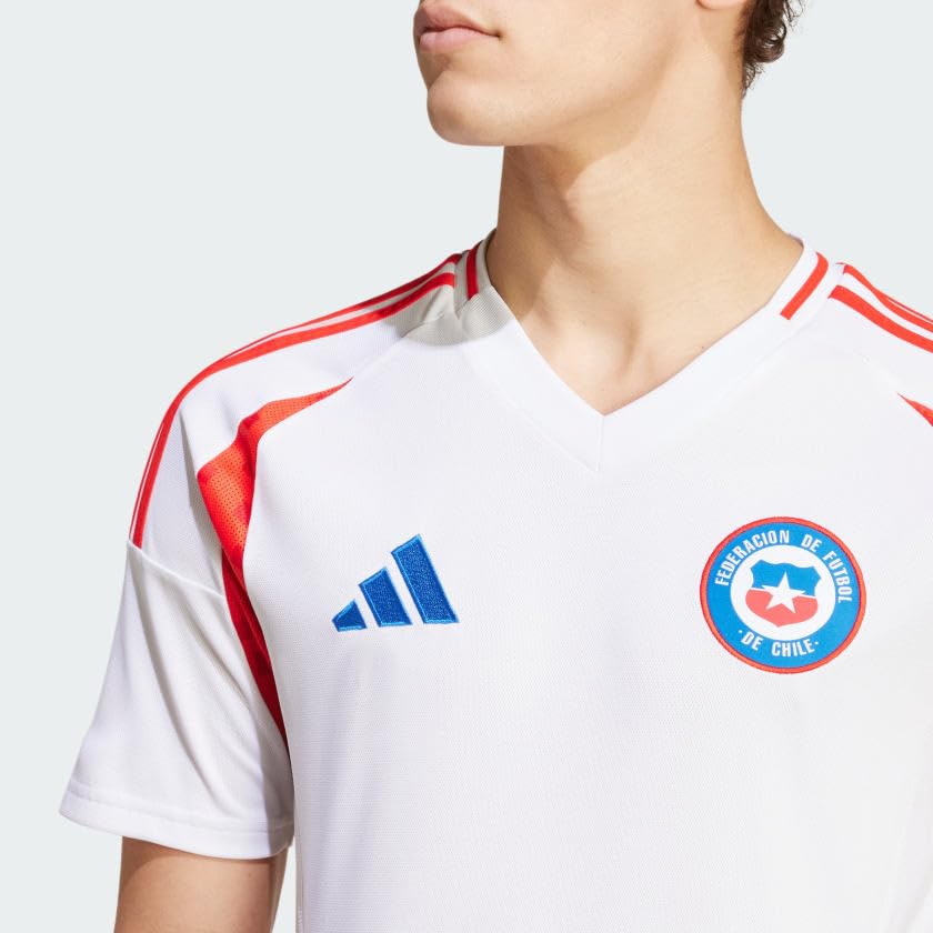 Jersey Playera adidas devla selección de Chile - playera para hombre 2024, color blanco