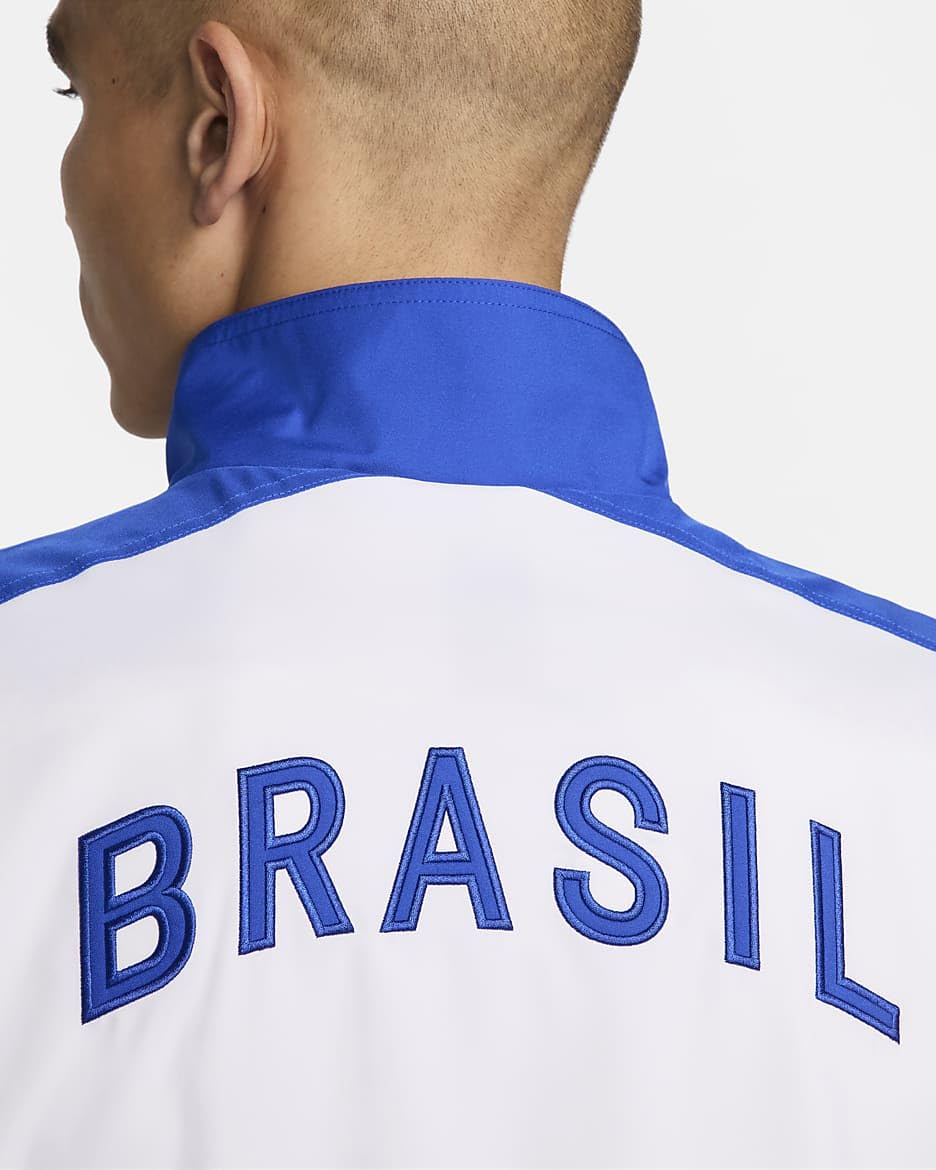 Chamarra Nike de la Seleccion Nacional de Brasil Retro de 1998