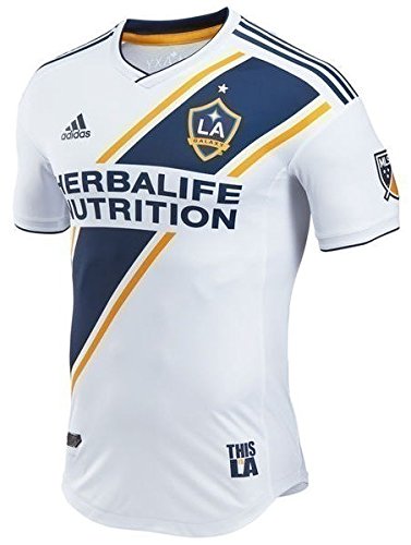 adidas Jersey Playera del Galaxy de los Angeles Version Jugador para Hombre de Local
