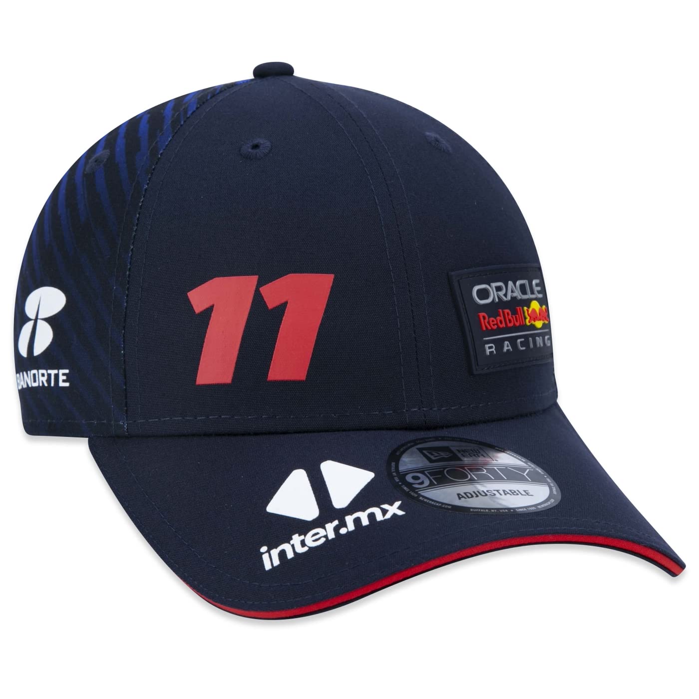 Gorra cachucha New Era de Red Bull de Checo Pérez Fórmula 1 F1