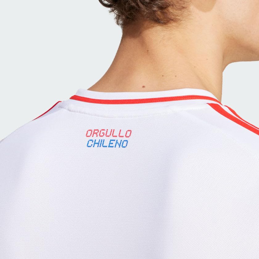 Jersey Playera adidas devla selección de Chile - playera para hombre 2024, color blanco