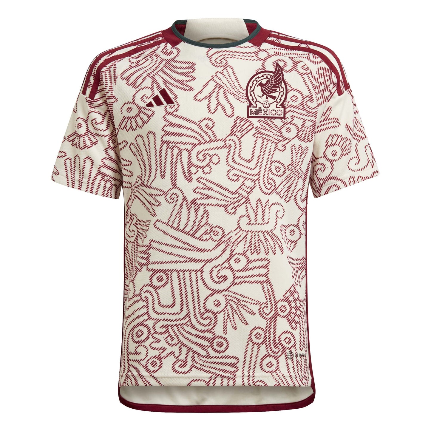 adidas Jersey Playera Seleccion Nacional de Mexico de Visitante para Niños Unisex Jersey para NIÑOS