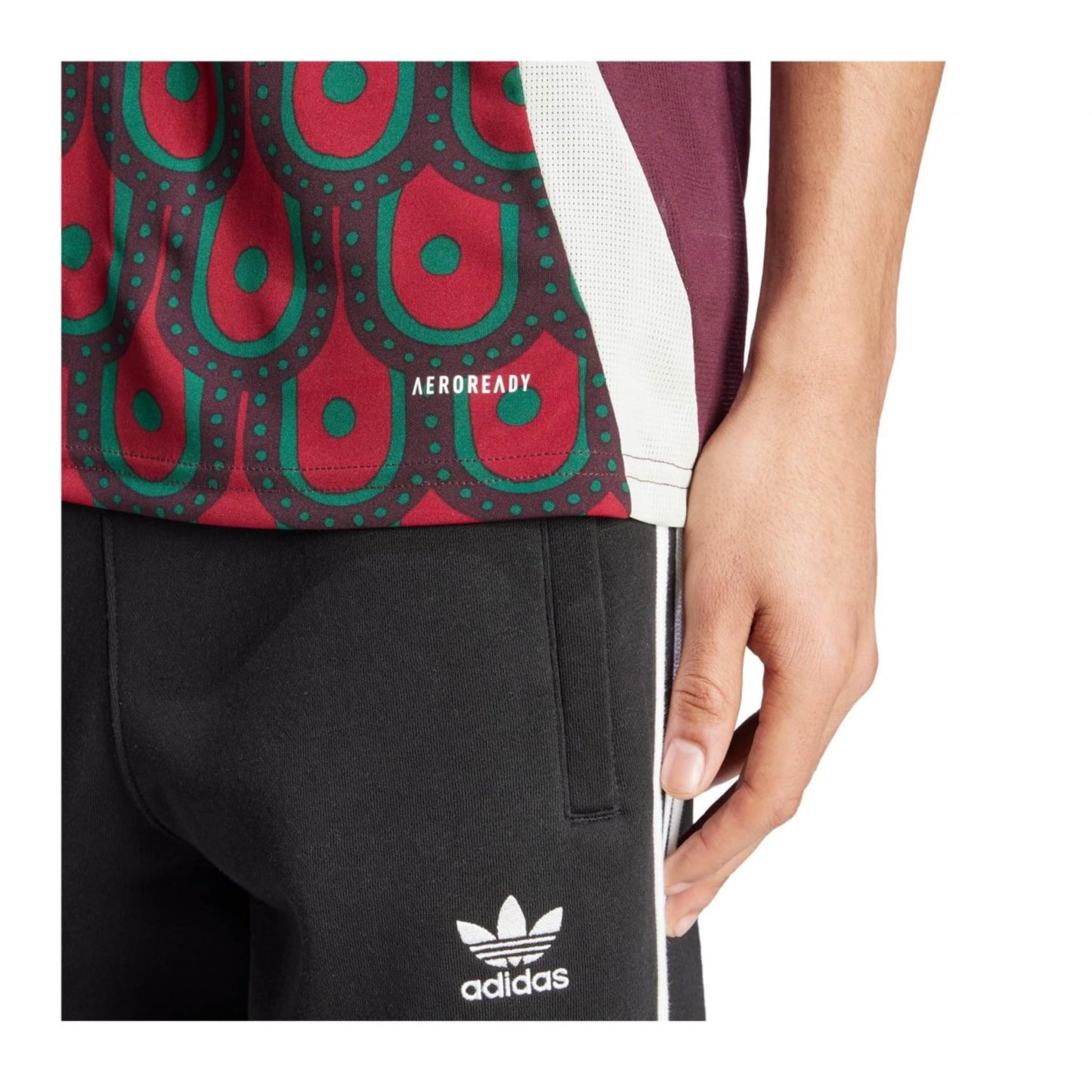 Jersey Playera Adidas de la Seleccion de Mexico de Local Para Hombre