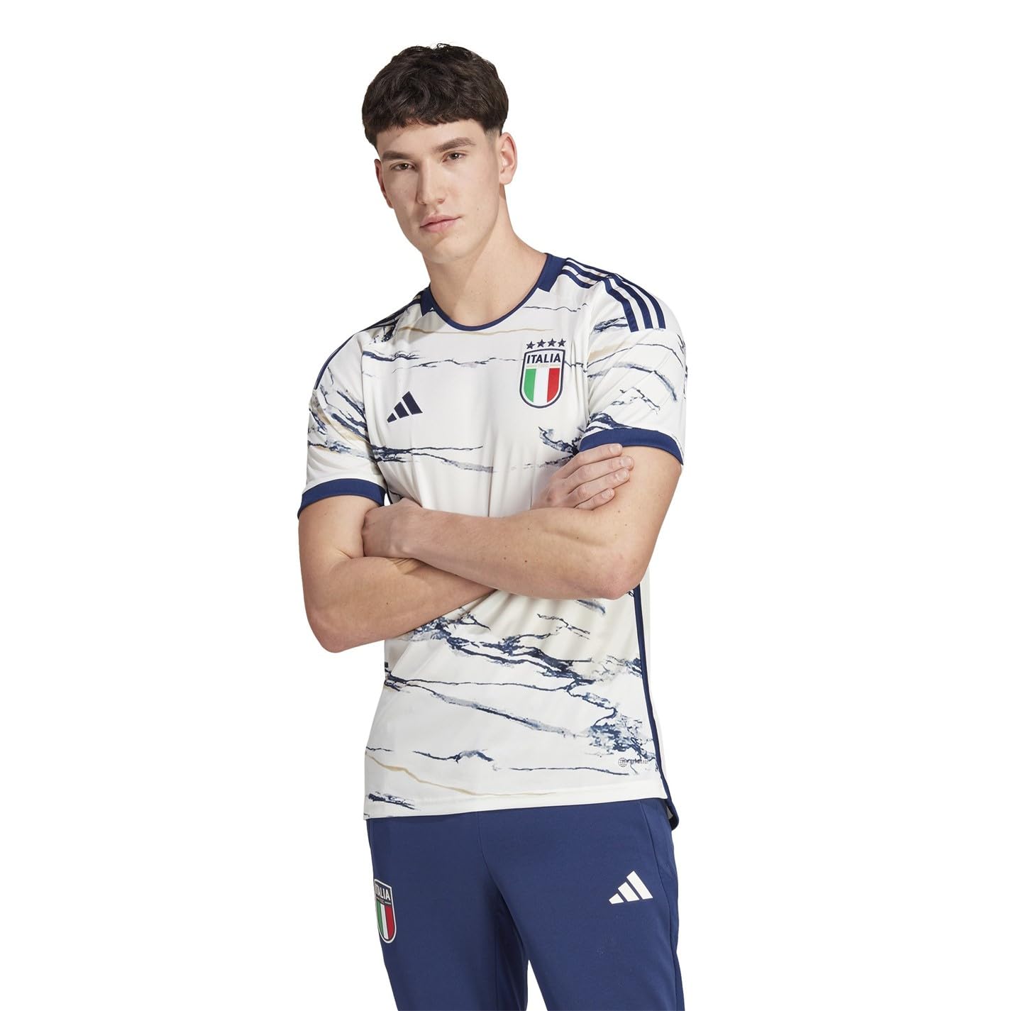 Jersey playera Adidas seleccion de Italia de visitante Camiseta para Hombre