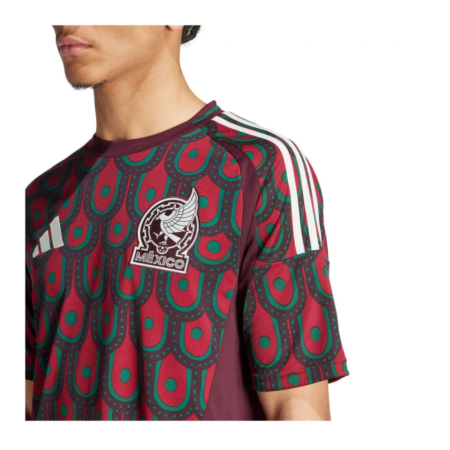 Jersey Playera Adidas de la Seleccion de Mexico de Local Para Hombre