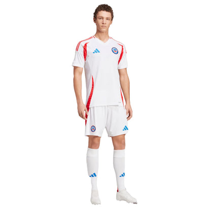 Jersey Playera adidas devla selección de Chile - playera para hombre 2024, color blanco
